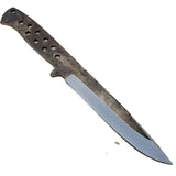 Handmade Damascus Steel Blank Blade Knife Japanese Knives Knives Tools Full Tang Build Gift Item (Blank Blade Knife-6)