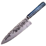 Professional Home Restaurant Kitchen Chef Knife High Quality 1095 Forged Carbon Steel Stainless Steel Bone Handle Damascus Blade (Chef Knife-101)