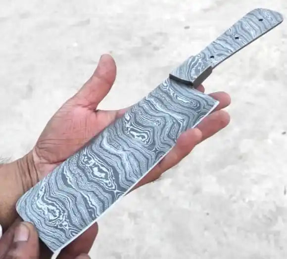 High Quality Customized Nakiri Butcher Knife Full Tang Damascus Steel Blade Stainless Steel Wood Handle Kitchen Chef Cleaver (Nakiri Knife-98)