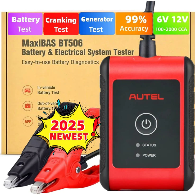 Autel MaxiBAS BT506 Auto Battery & Electrical System Analysis Tool