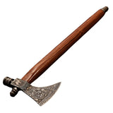 Handmade Damascus Steel Tomahawk / Axe with Rose wood Handle Gift For Your Father And Your Friend. (Tomahawk Axe-14)