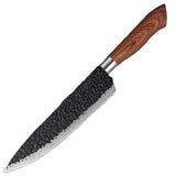 Professional High Quality Custom Handmade High Carbon Steel Chef Knife With Pure Leather Sheath  (Chef Knife-96)