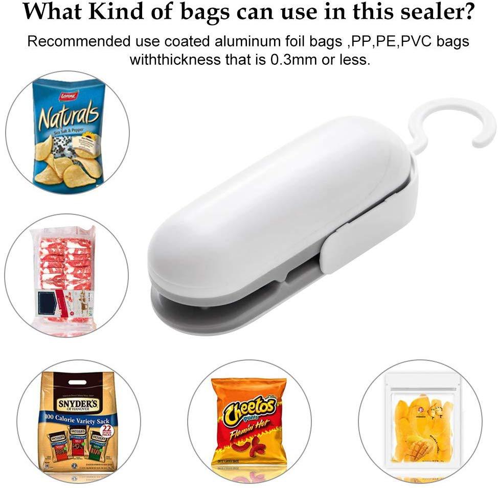 Mini bag sealing machine handheld thermal vacuum 2 in 1 sealing machine