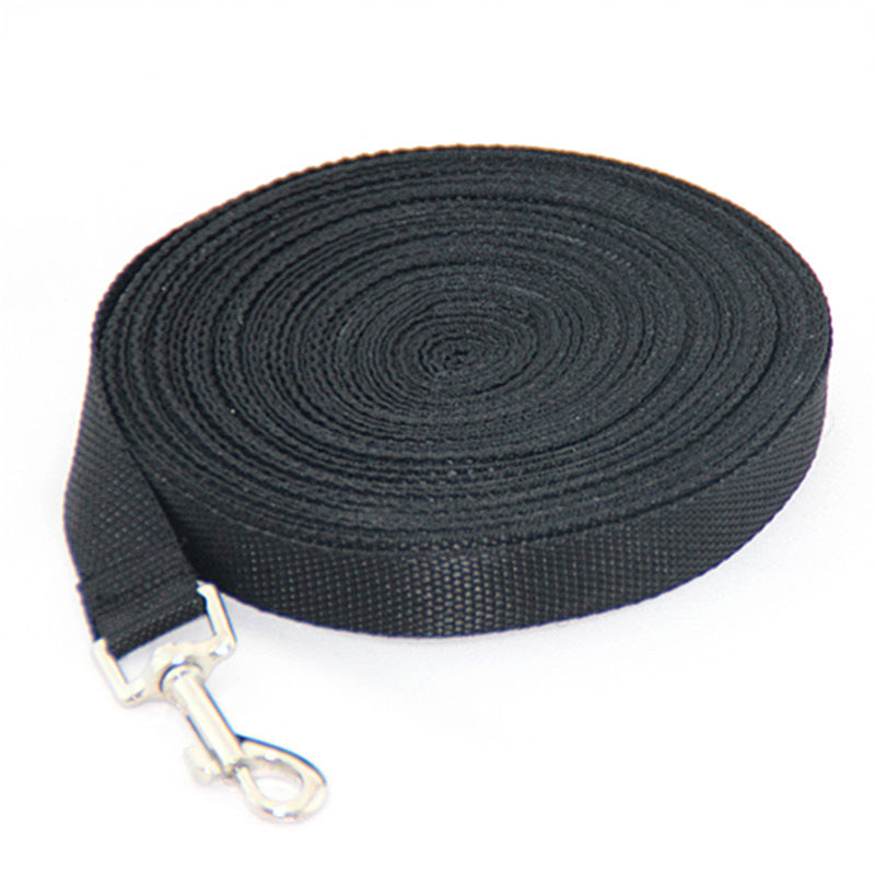 Long Dog Leash 3m–30m, 1.5cm Wide – Adjustable Lengths