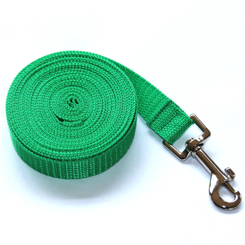 Long Dog Leash 3m–30m, 1.5cm Wide – Adjustable Lengths