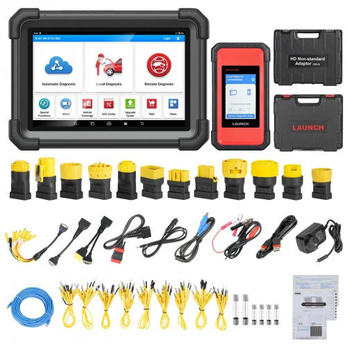 LAUNCH X431 V+ SmartLink HD Heavy Duty Truck Diagnostic Tool 12V 24V lastbiler