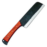 Professional Knife Handmade Carbon Steel Chef Kitchen Cleaver Chopper Meat Cleaver Knife with Leather Sheath 8 inches Knife Multipurpose  (Nakiri Knife-99)