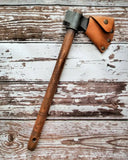 Handcrafted Hot-Forged Iron Axe for an unforgettable hunting experience! "Handmade, sharp and durable axes" (Tomahawk Axe-23)