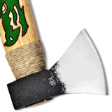 Top-Rated Traditional High Carbon Steel Viking Axe Handcrafted for Tactical Combat Bushcraft and Historical Camping Axe. (Tomahawk Axe-9)