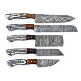 Professional Customize Handmade Chef Knife Multifunctional Wood Handle Damascus Steel Knife (chef Knife-70)