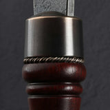 Custom Handmade cleaver Carbon Steel Chef Kitchen Knife Butcher Knife With Rose Wood Handle For Kitchen Uses. (Nakiri Knife-77)