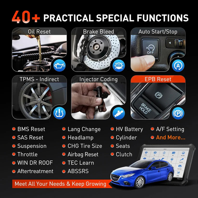 OTOFIX D1 PROS Bidirectional Scan Tool, 2 Years Free Update, ECU Coding, FCA SGW Access, 40+ Services
