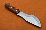 New Arrival D2 Steel Tracker Knife Modern Design Kitchen Outdoor Survival Hunting Camping Knives Wood Handle (Tracker Knife-19)