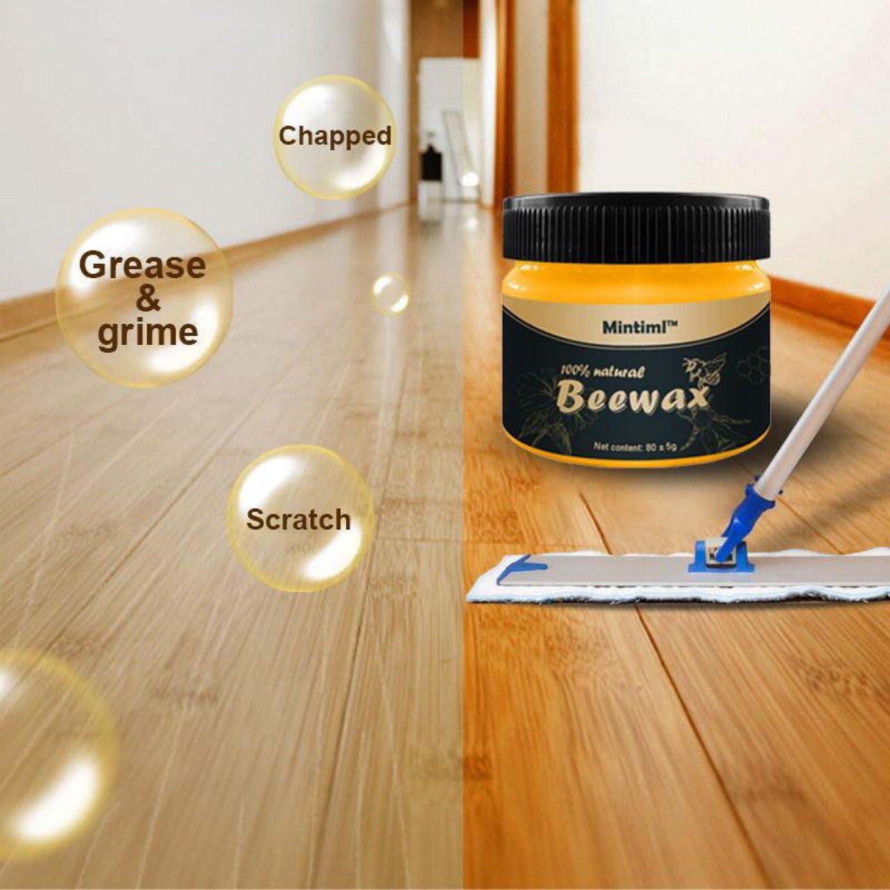 Wood Seasoning Beewax Furniture Care Polished Waterproof Floor Beewax