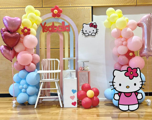 Hello Kitty Theme Balloon Garland For Your Party Decor