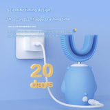 Children's Electric Toothbrush U-shaped Baby Silicone Soft Hair