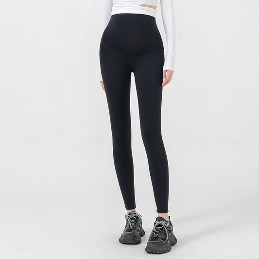 Pregnant Women's Pants Exterior Wear Pregnant Women's Pants Plus Size Comfortable Breathable Slimming Pregnant Women's Shark Leggings Yoga Pants