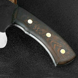 Professional High Quality Custom Handmade High Carbon Steel Chef Kitchen Cleaver Butchers Knife Meat Cleaver (Nakiri Knife-67)