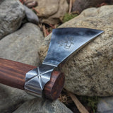 Mammen Hatchet Beautifully Crafted Rose Wood Handle Accessory Industrial Grade Perfect Gift for Campers (Tomahawk Axe-11)