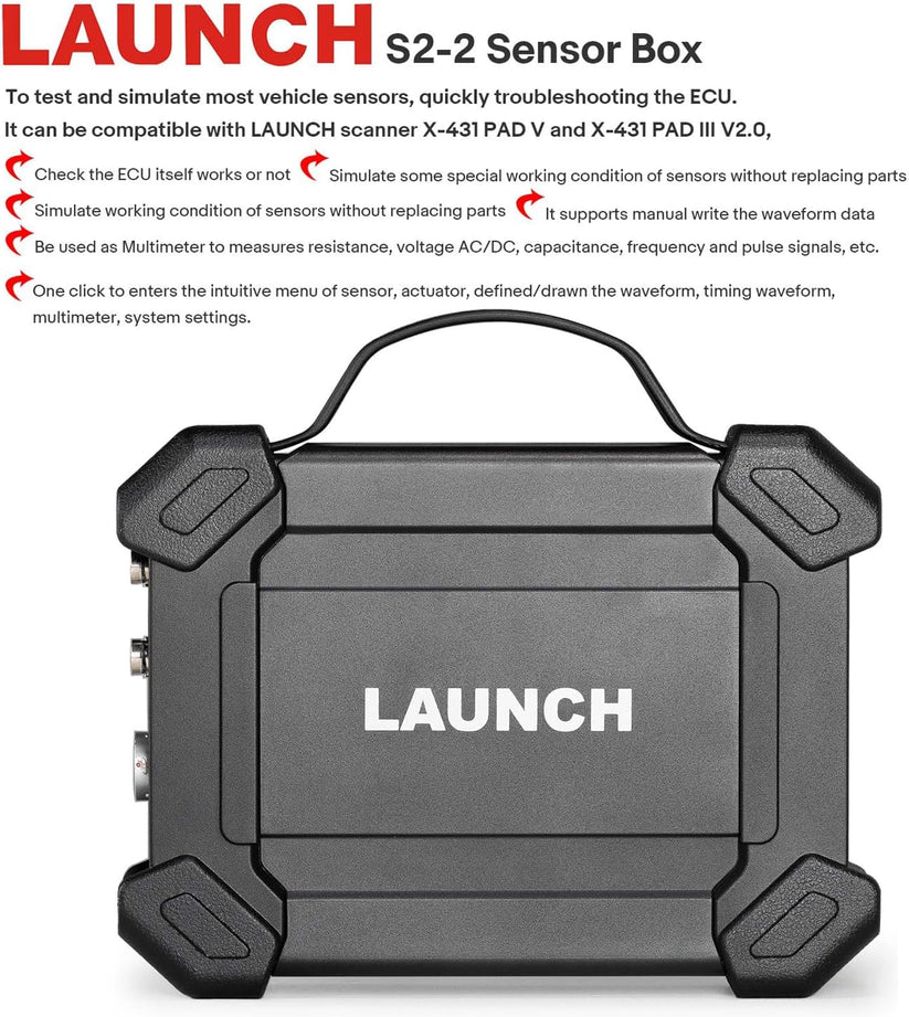 LAUNCH X431 Sensor simulator and tester 2 channels digital S2-2 sensor box