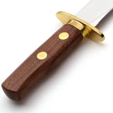 Vintage Bowie Knife – High Polished Custom Handmade Stainless Steel Bowie Knife, Perfect Grip with Wood Handle, Gift for Hunter, 8-Inch Blade Length (Bowie Knife-11)