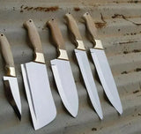 Handmade D2 Steel Multi-Functional Chef Knife Set Beautiful Kitchen Gift with High Quality Kitchen Tools (Chef Knife-88)