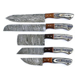 Professional Customize Handmade Chef Knife Multifunctional Wood Handle Damascus Steel Knife (chef Knife-70)