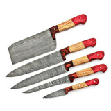 High Quality Damascus Steel Kitchen Knife Chef Set Professional Kitchen Knife With Protected Cover (Chef Knife-51)