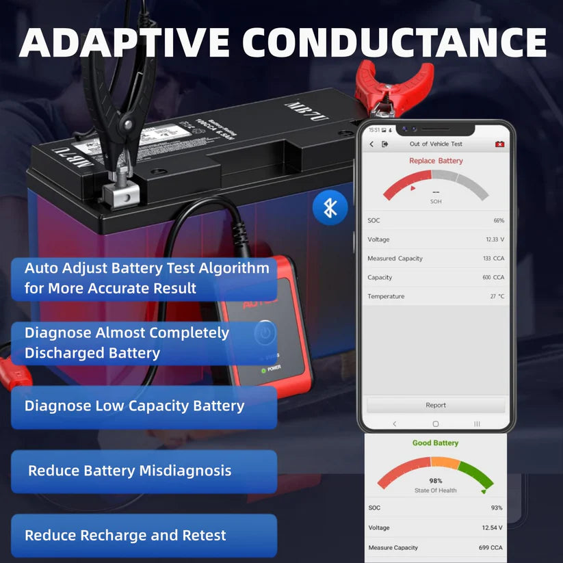 Autel MaxiBAS BT506 Auto Battery & Electrical System Analysis Tool