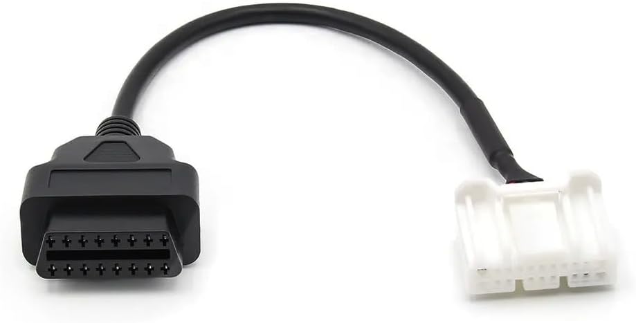 OBD2 OBDII Diagnostic Cable 20 Pin to 16 Pin Adapter Compatible with Tesla Model X/S After 2015