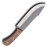 Best Bowie Knife – Custom Handmade Carbon Steel Bowie Knife with Wood Handle, Perfect Grip, and Premium Leather Sheath, 2-Inch Blade Width, 8-Inch Blade Length (Bowie Knife-4)