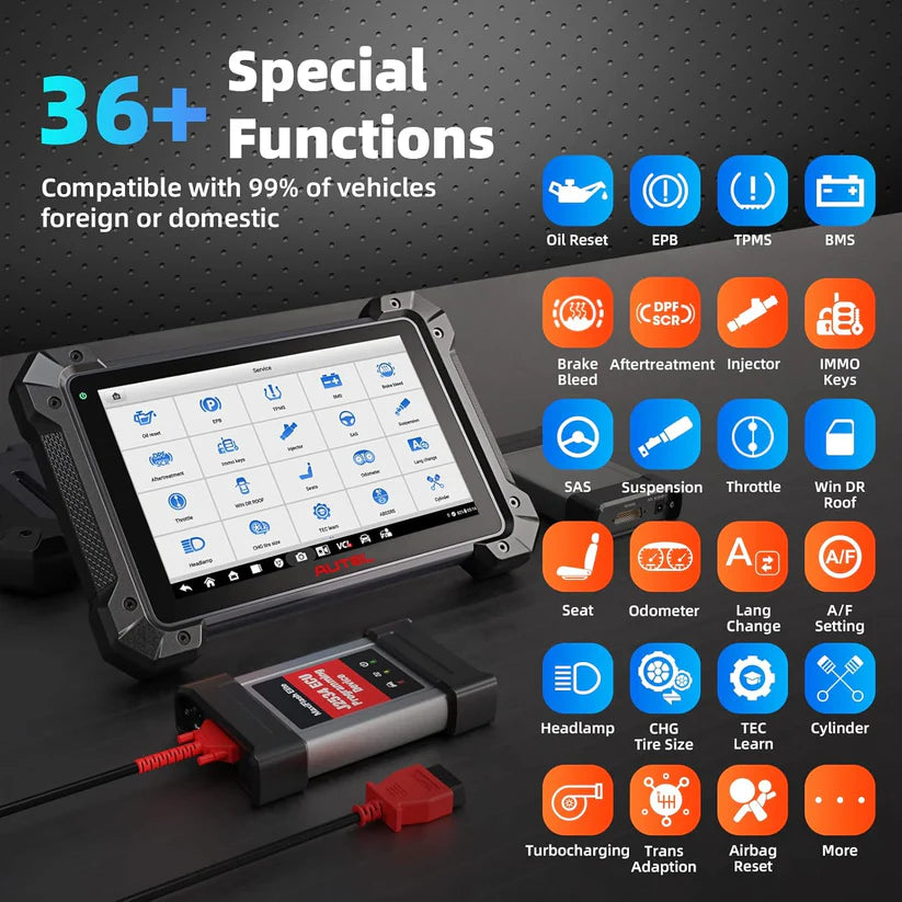 Autel MaxiCOM MK908 Pro II, J2534 ECU Programming Coding Scan Tool
