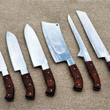 Handmade Chef Knife Set Professional Kitchen Stainless Steel 67 Layers Steel Vegetables Multi-functional Chef Knife Set (Chef Knife-84)