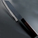 Top Quality Custom Handmade High Carbon Steel Chef Kitchen Santoku Knife Kitchen Knife with Leather Sheath (Chef Knife-119)