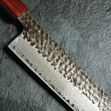 Handmade High Carbon Steel Handforged on Blade Kitchen Japanese Chef Knife With Premium Leather Sheath (Chef Knife-109)