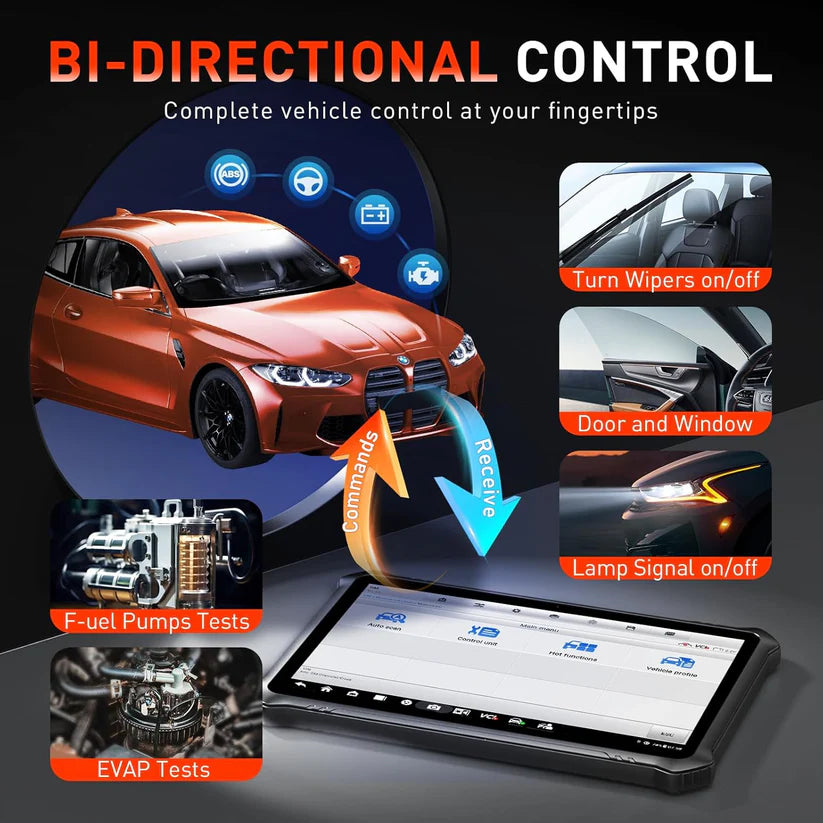 OTOFIX D1 PROS Bidirectional Scan Tool, 2 Years Free Update, ECU Coding, FCA SGW Access, 40+ Services