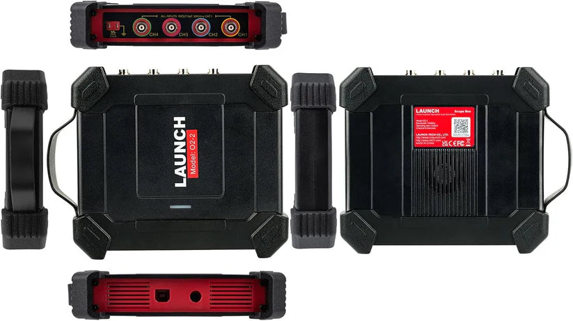 LAUNCH X-431 Oscilloskop O2-2 Scopebox Analysator 4 Kanaler Digital Scopebox Tester USB Port