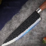 Professional High Quality Custom Handmade High Carbon Steel Chef Knife With Pure Leather Sheath  (Chef Knife-96)