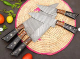 Professional Kitchen Damascus Steel 67 Layers Chef Knife Set Handmade Multi-functional Blade for Vegetables Multi-Purpose Use (Chef Knife-35)