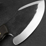 Professional High Quality Custom Handmade High Carbon Steel Chef Kitchen Cleaver Butchers Knife Meat Cleaver (Nakiri Knife-67)