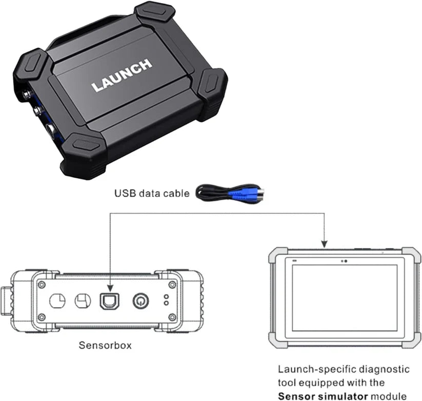 LAUNCH X431 Sensor simulator and tester 2 channels digital S2-2 sensor box