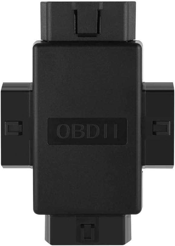 iKKEGOL Pocket OBD2 OBDII Full 16 Pin Male to 3 Female 1 to 3 OBD Cable Splitter Converter Adapter for Diagnostic Extender