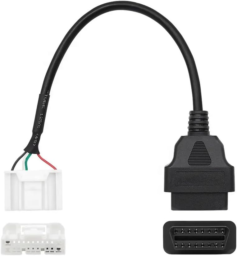 OBD2 OBDII Diagnostic Cable 20 Pin to 16 Pin Adapter Compatible with Tesla Model X/S After 2015