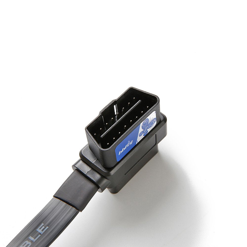 bbfly-A9 OBD II OBD2 16 Pin Splitter Extension 1x Male and 2X Female Extension Cable Adapter (2FT/60CM)