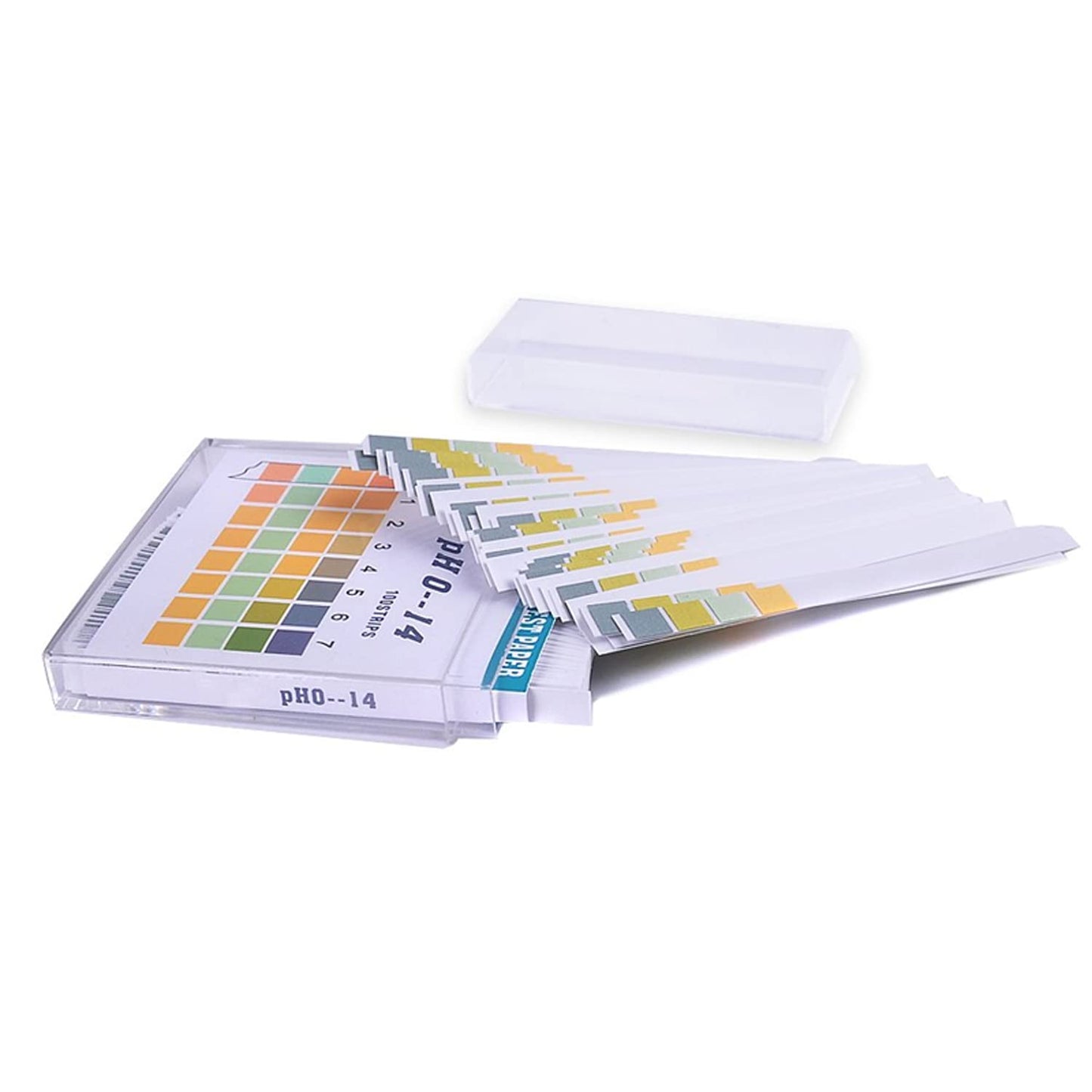 100PCS pH Test Strips 0-14, Fast & Accurate Aquarium Water Testing Kit and pH Tester – Litmus Paper for Fish Tank, Pond, Drinking Water, Soil, Hot Tub, Pool (pH Strips for Water Testing)