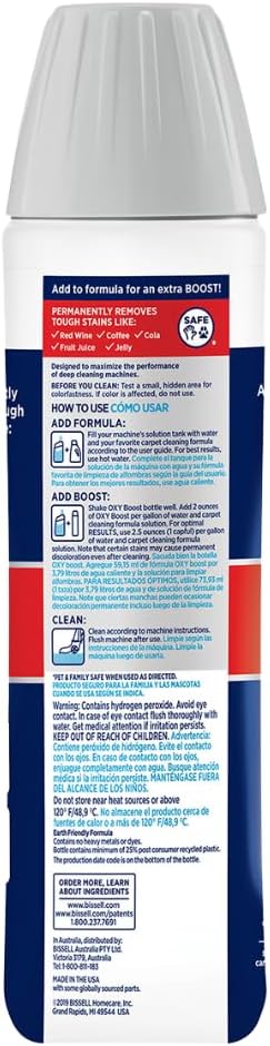 BISSELL Oxy Boost Carpet Cleaning Formula Enhancer 14051