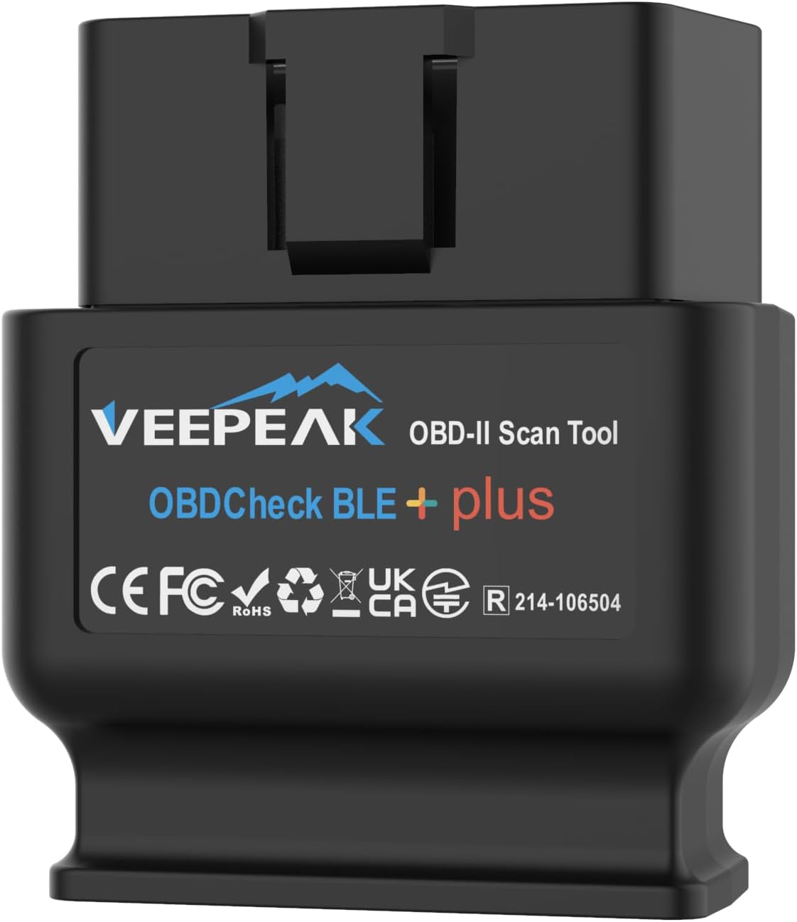 Veepeak OBDCheck BLE+ Bluetooth OBD2 Scanner Car OBD-II Diagnostic Scan Tool Check Engine Light Code Reader for iOS & Android