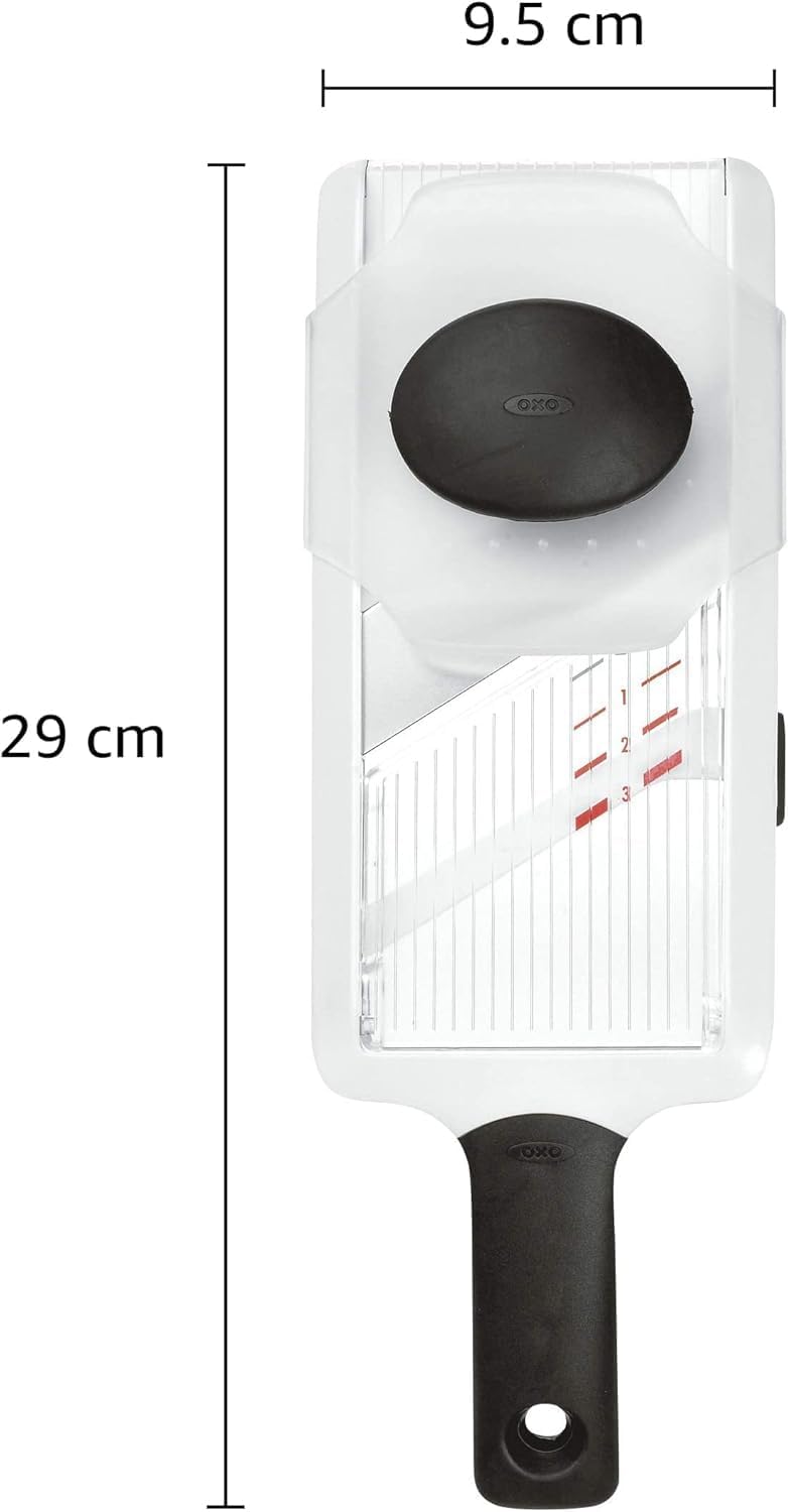 White 1119100 Good Grips Hand-Held Mandoline Slicer,