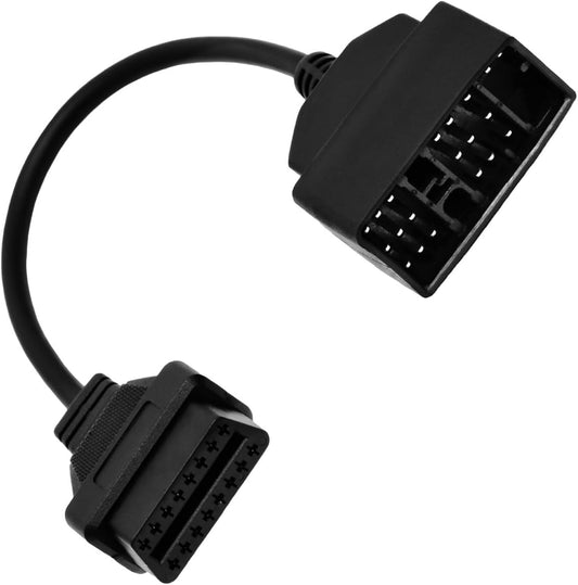 22 Pin OBD1 to 16 Pin OBD2 Convertor Adapter Cable Compatible for Toyota Lexus DLC Diagnostic Scanner