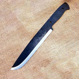 Hand Forged Custom Handmade Carbon Steel Chef Knife Blank Blade Full Tang Best for Your Outdoor Knives (Blank Blade Knife-7)
